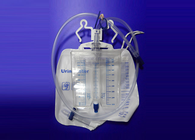 2600ml Urine Bag with 400ml Meter